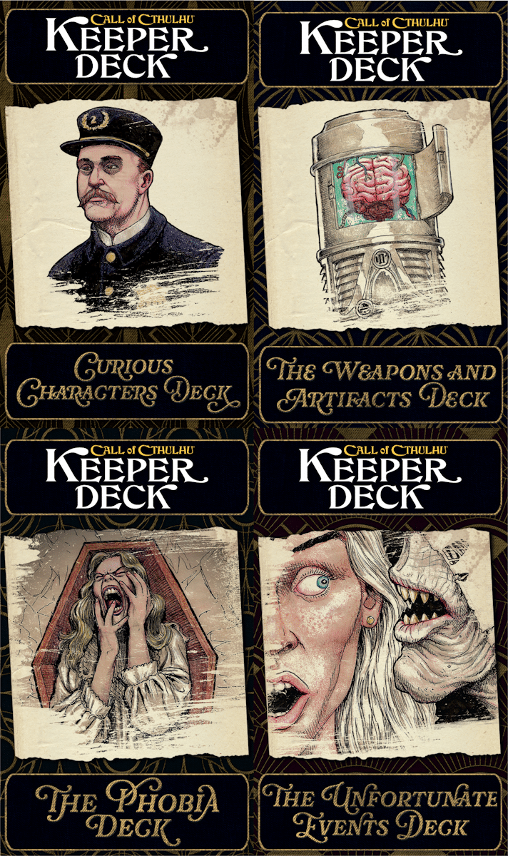 Call of Cthulhu Keeper Decks 2nd Edition image 0